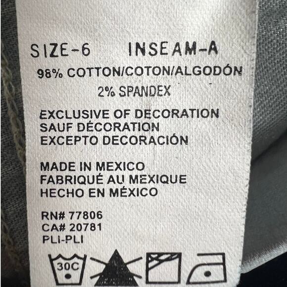 Vntg Y2K Tommy Hilfiger Low Rise Flare Jeans 6 - Picture 8 of 8